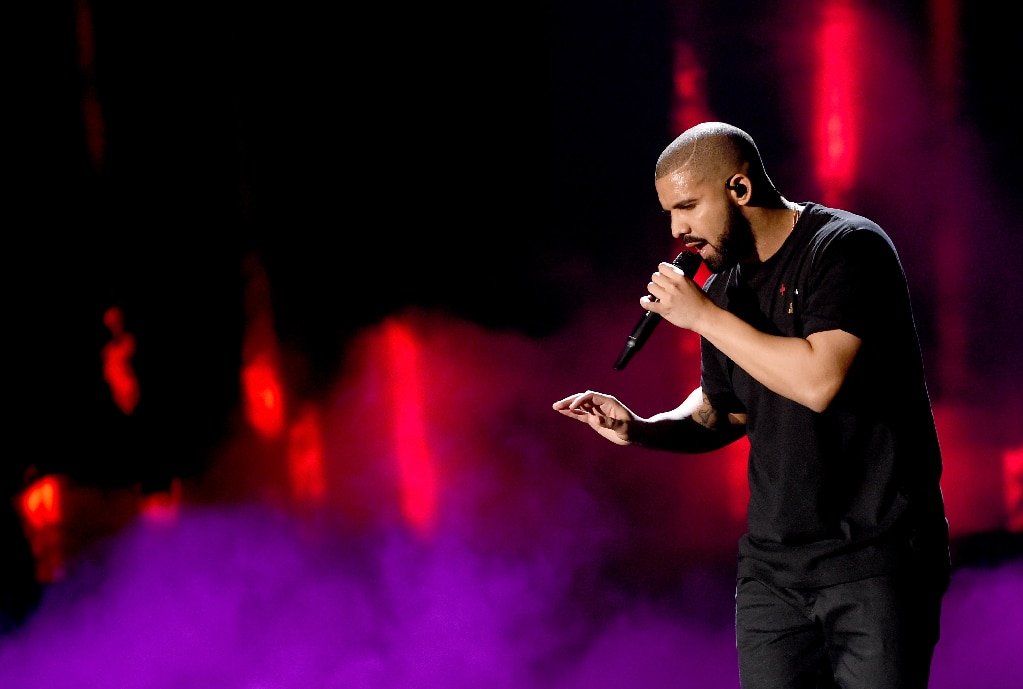 Drake performs onstage in Las Vegas, Nev., 2016.