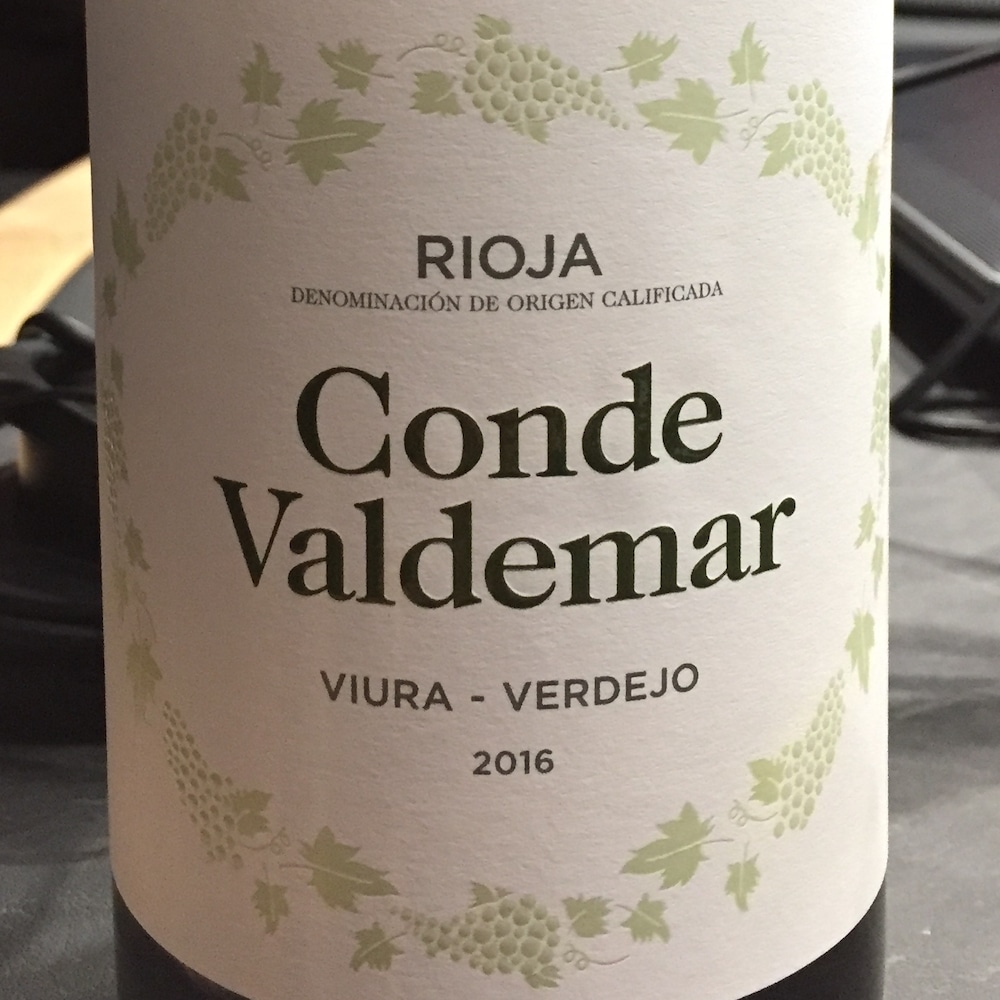 Conde Valdemar viura verdejo 2016, code SAQ :  13385309, 15,10 $