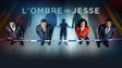 Les 4 personnages se tiennent debout, avec derrière eux leur ombre et celle d'un enfant.