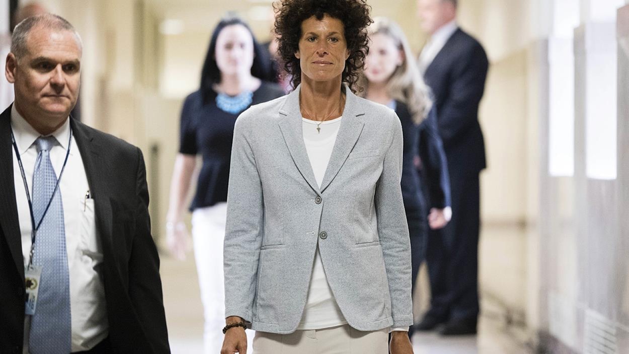 Andrea Constand arrive en cour au procès de Bill Cosby à Norristown. Andrea Constand arrive en cour au procès de Bill Cosby à Norristown.