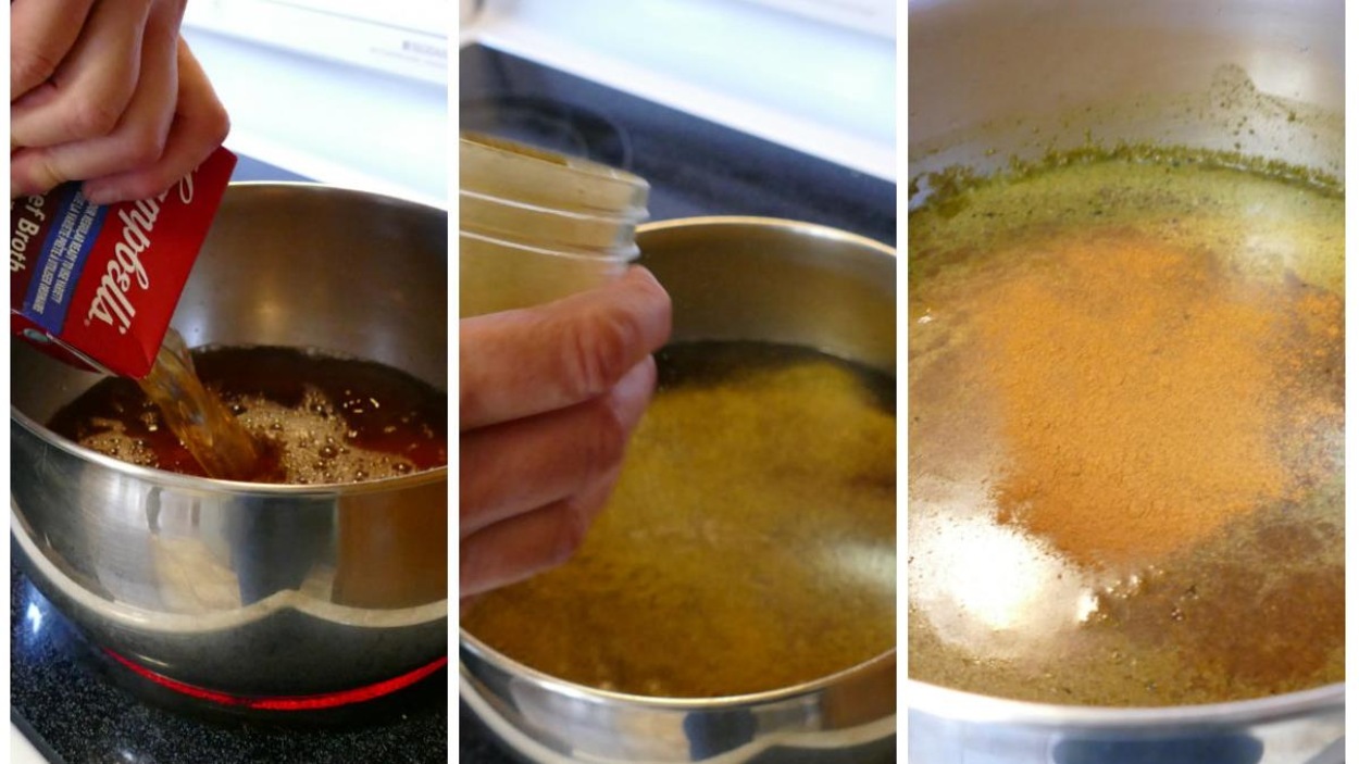 Le bouillon et les épices Le bouillon et les épices