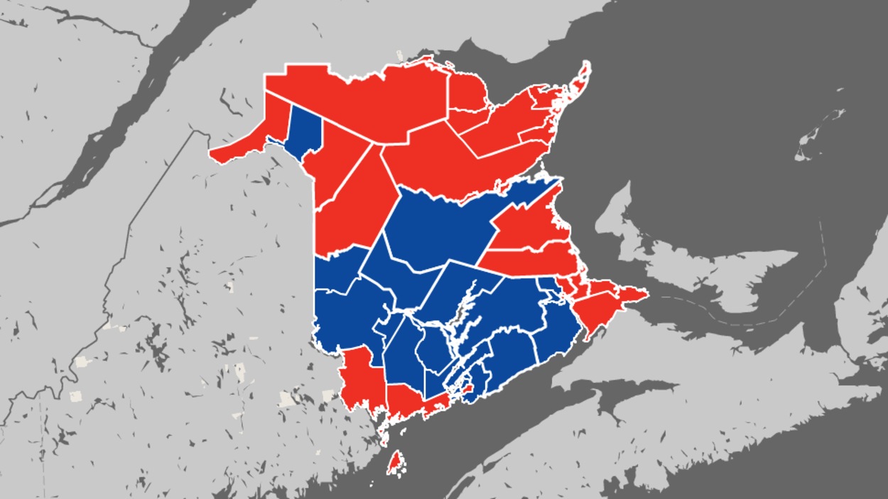 La carte électorale après les élections générales, en septembre 2014 La carte électorale après les élections générales, en septembre 2014
