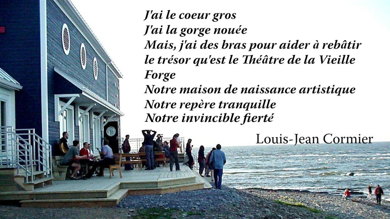 Un message de Louis-Jean-Cormier Un message de Louis-Jean-Cormier