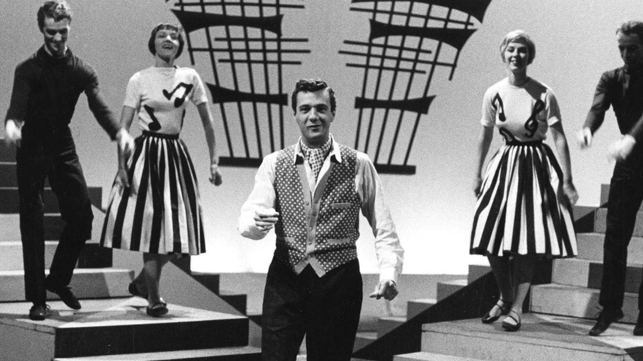 Jen Roger à la télévision de Radio-Canada en mai 1959 Jen Roger à la télévision de Radio-Canada en mai 1959