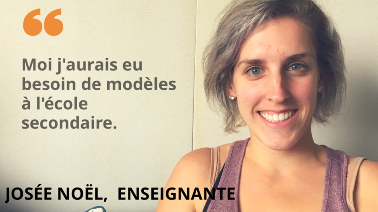 Josée Noël a 24 ans et elle enseigne dans le district scolaire francophone sud au
N.-B. Josée Noël a 24 ans et elle enseigne dans le district scolaire francophone sud au
N.-B.