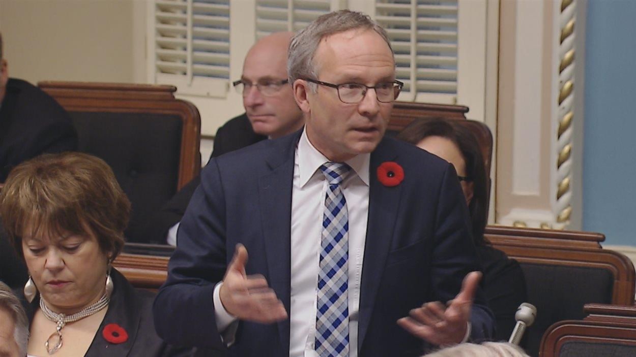Le ministre des Affaires municipales et de l'Occupation du territoire, Martin Coiteux, à l'Assemblée nationale Le ministre des Affaires municipales et de l'Occupation du territoire, Martin Coiteux, à l'Assemblée nationale