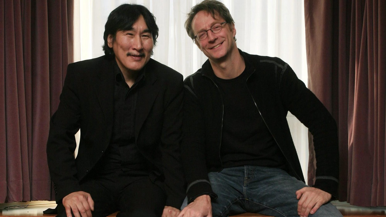 Actor Natar Ungalaaq, left, and director Benoit Pilon pose for a portrait while promoting their film The Necessities of Life in Toronto on Friday, February 6, 2009. THE CANADIAN PRESS/Darren Calabrese Actor Natar Ungalaaq, left, and director Benoit Pilon pose for a portrait while promoting their film The Necessities of Life in Toronto on Friday, February 6, 2009. THE CANADIAN PRESS/Darren Calabrese