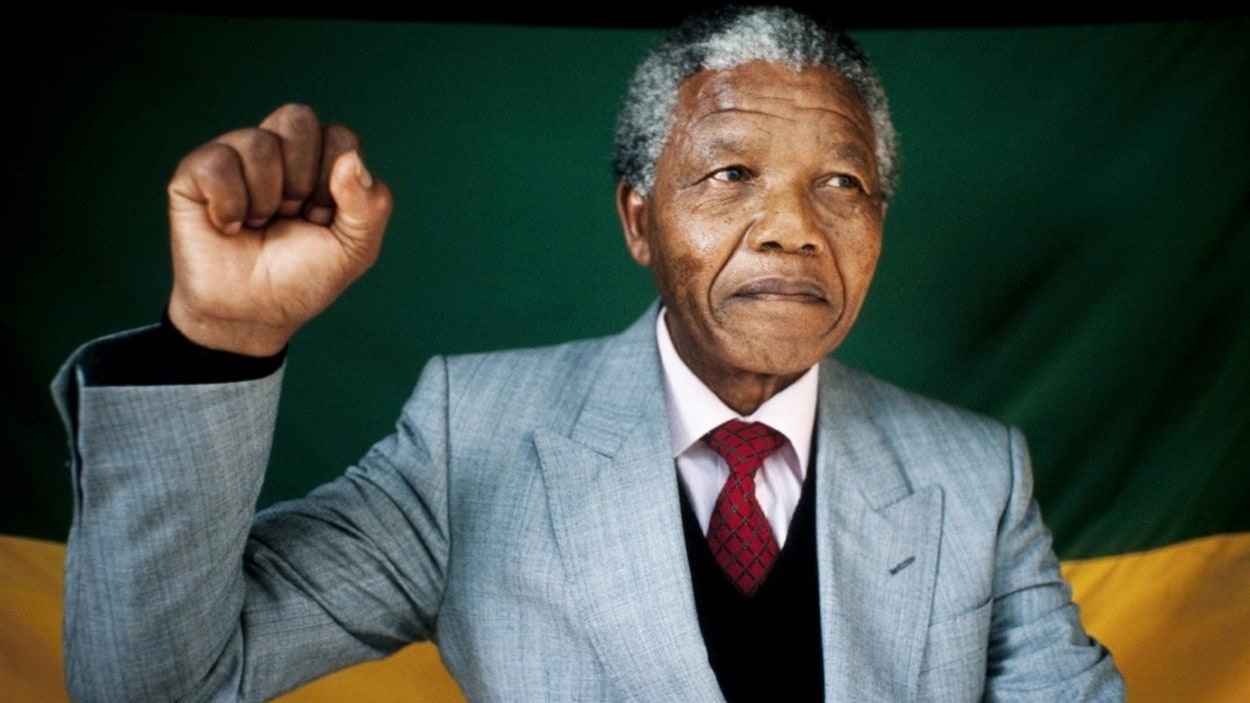 L'ex-président d'Afrique du Sud, Nelson Mandela