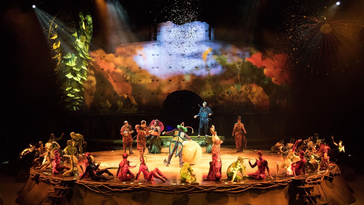 Le spectacle « OVO », du Cirque du Soleil Le spectacle « OVO », du Cirque du Soleil