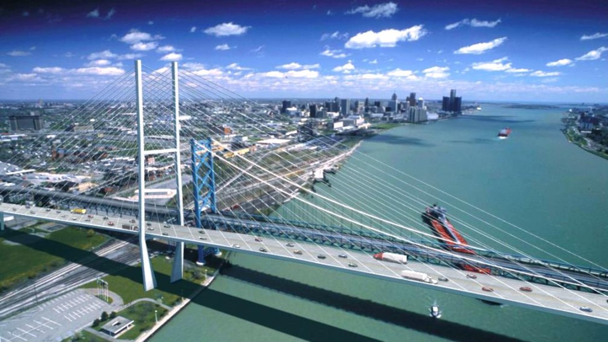 Dessin du futur pont Dessin du futur pont