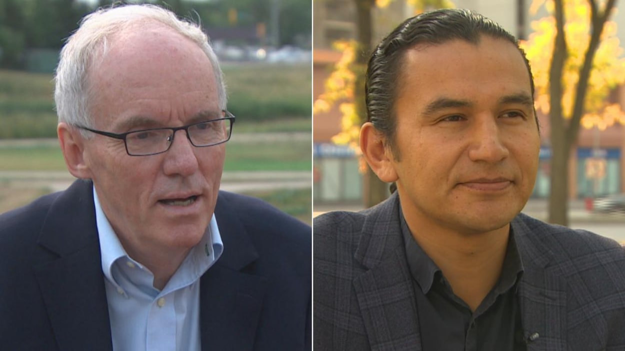 Les candidats à la direction du NPD du Manitoba : Steve Ashton et Wab Kinew Les candidats à la direction du NPD du Manitoba : Steve Ashton et Wab Kinew
