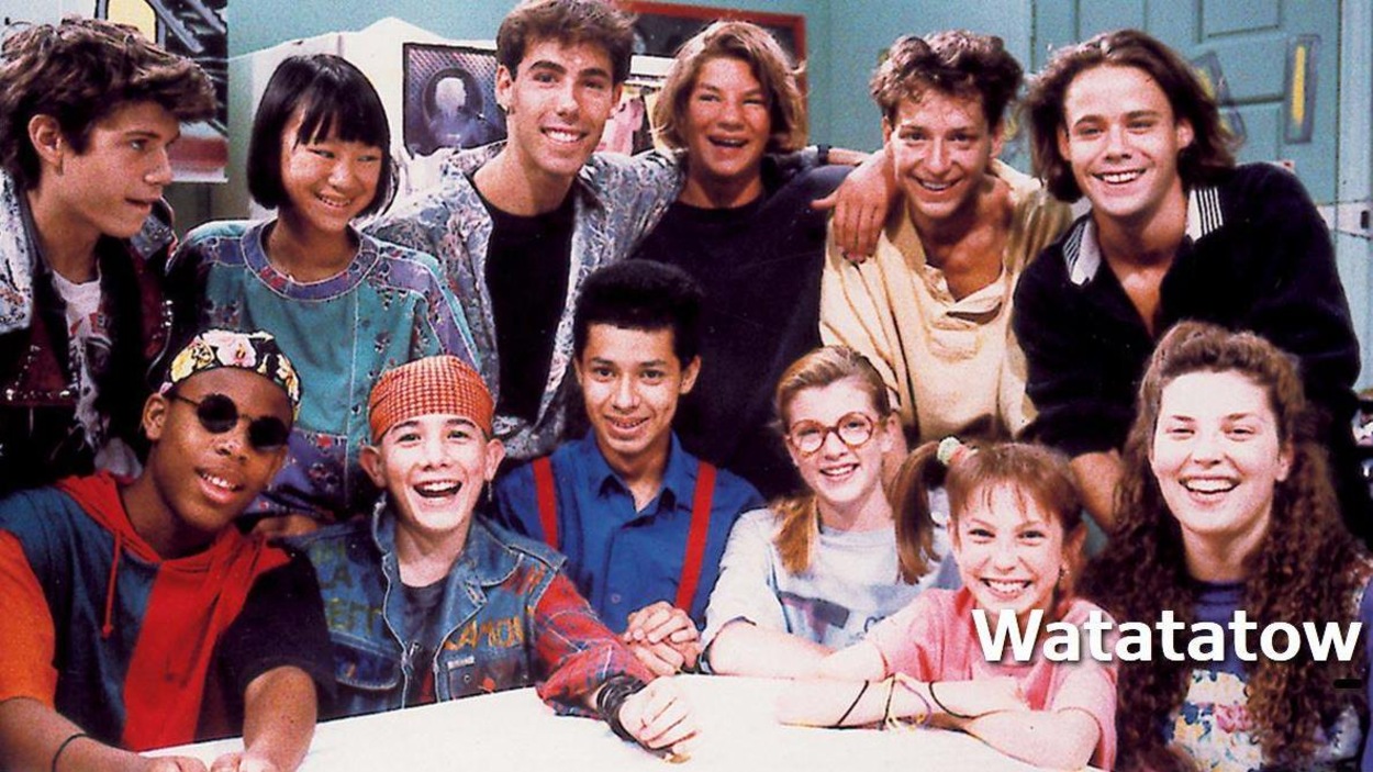 Une photo prise de certains des comédiens qui jouaient dans <i>Watatatow</i>. Une photo prise de certains des comédiens qui jouaient dans <i>Watatatow</i>.