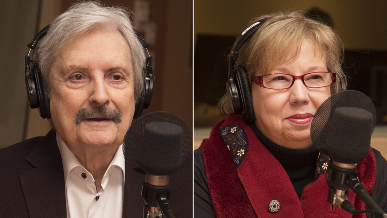 Marc Laurendeau et Josée Legault au studio 18 de Radio-Canada, à Montréal, le 8 janvier 2018 Marc Laurendeau et Josée Legault au studio 18 de Radio-Canada, à Montréal, le 8 janvier 2018