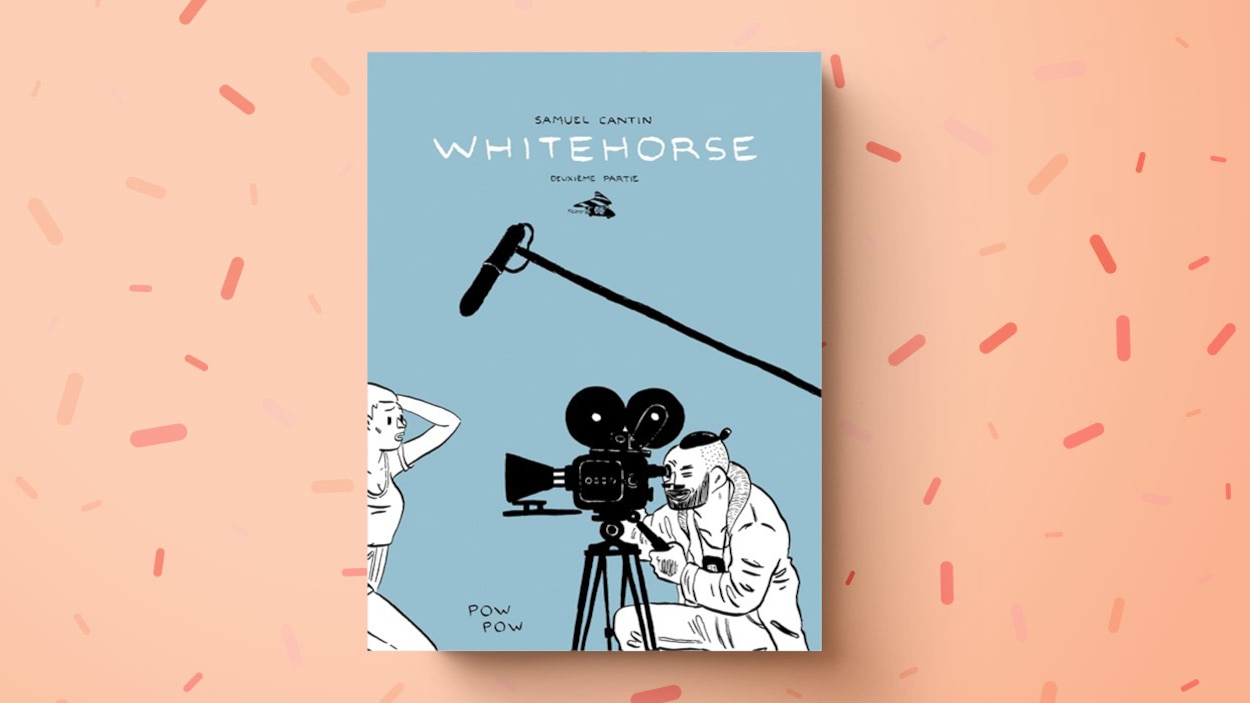 Couverture du roman graphique <em>Whitehorse : deuxième partie</em>, de Samuel Cantin Couverture du roman graphique <em>Whitehorse : deuxième partie</em>, de Samuel Cantin
