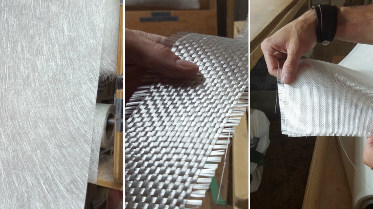 Il existe plusieurs types de fibre de verre, tissée ou tressée. Chaque type a des propriétés différentes. Il existe plusieurs types de fibre de verre, tissée ou tressée. Chaque type a des propriétés différentes.