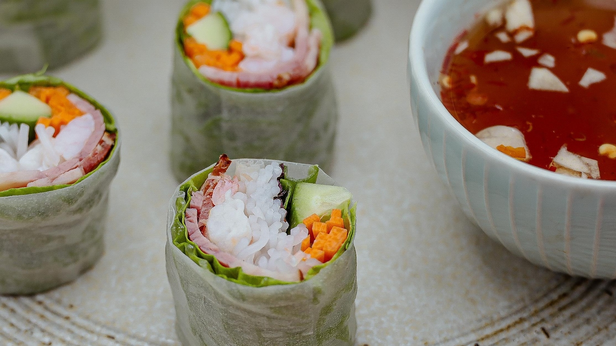 Rouleaux De Printemps Aux Crevettes Nordiques Et Au Smoked Meat | 5 ...