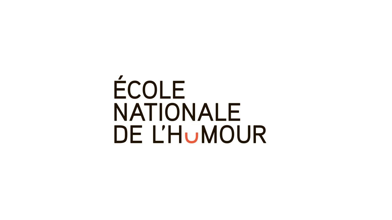 Logo de l'École nationale de l'humour.