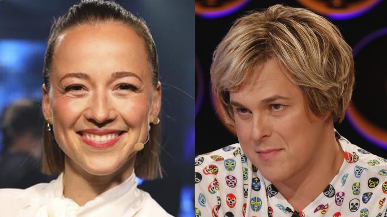 Portrait des deux artistes. Portrait des deux artistes.