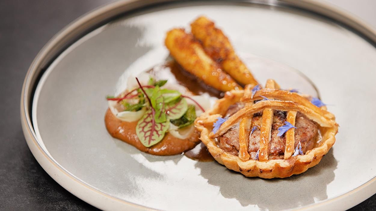 Tourte de canard. Tourte de canard.