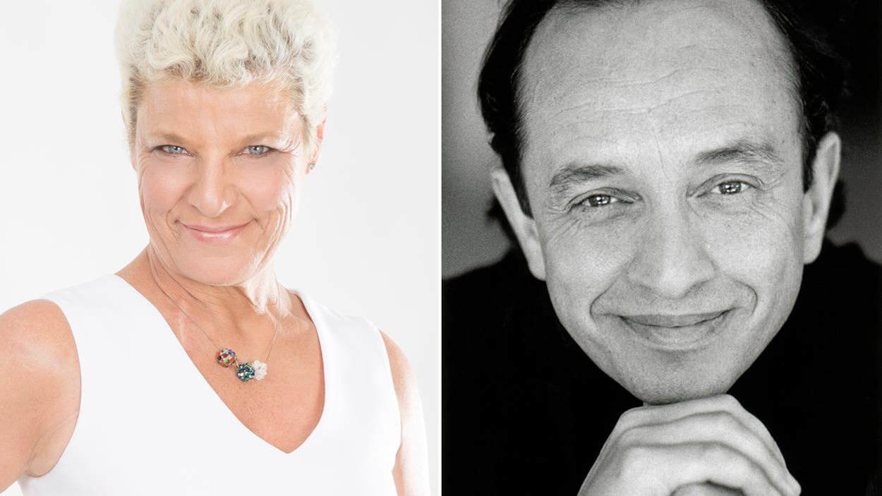 Johanne Fontaine à gauche et Marcel Leboeuf à droite. Johanne Fontaine à gauche et Marcel Leboeuf à droite.