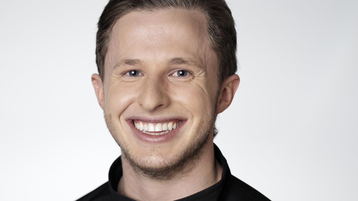 Le visage souriant de Marc-Antoine. Le visage souriant de Marc-Antoine.