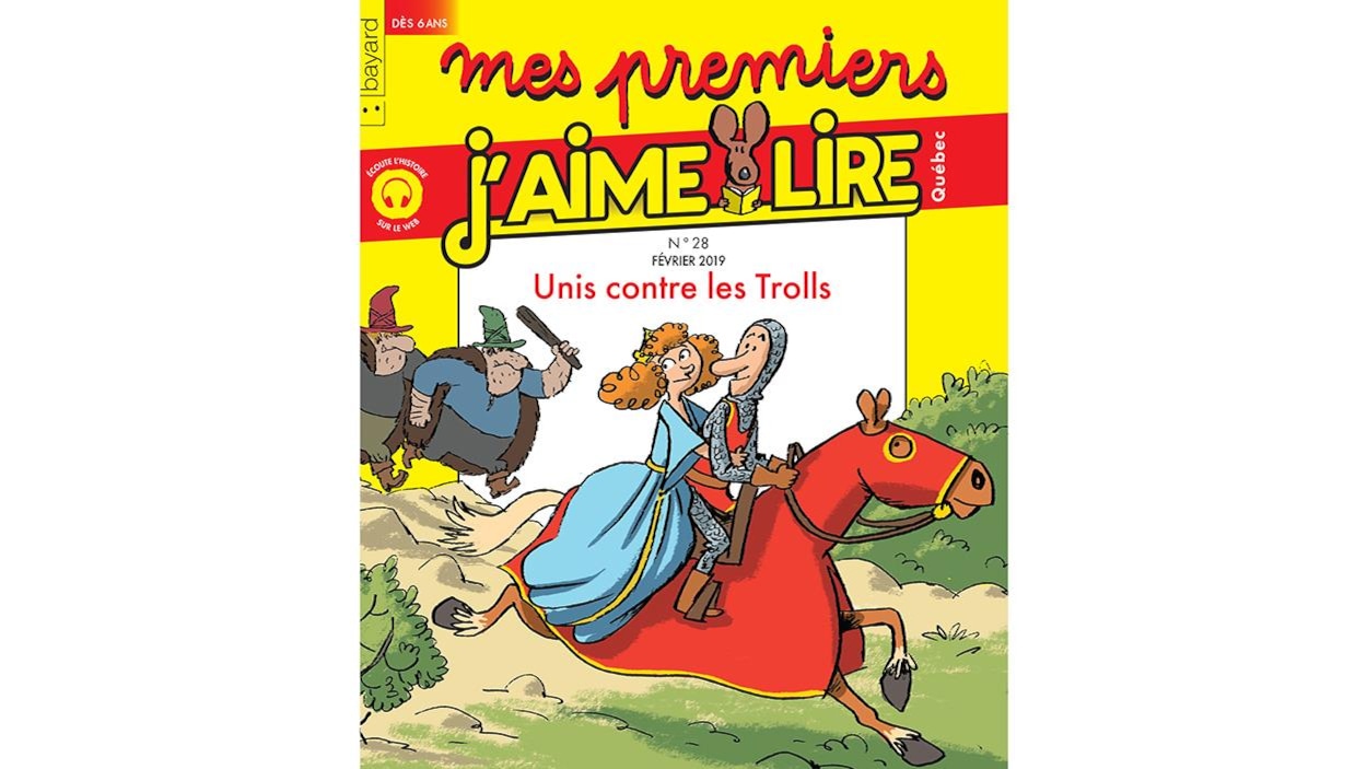 Page couverture Mes premiers J'aime lire : Unis contre les Trolls. Page couverture Mes premiers J'aime lire : Unis contre les Trolls.