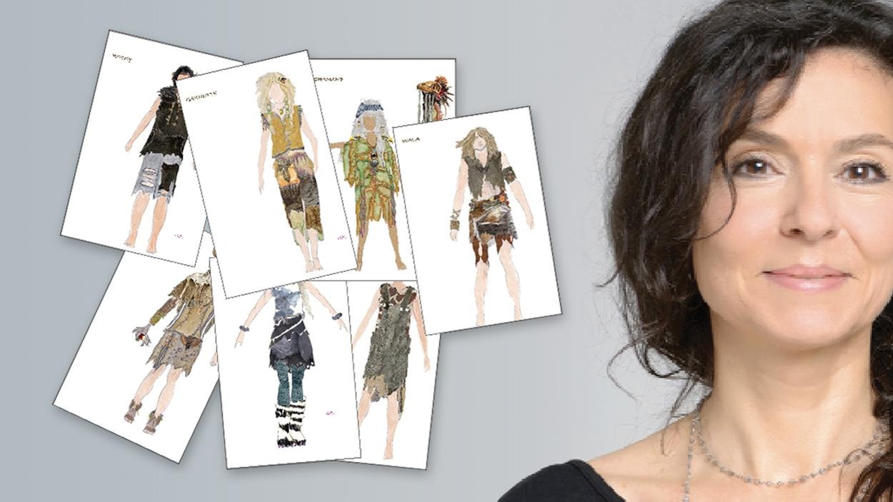 La créatrice des costumes des Sapiens La créatrice des costumes des Sapiens
