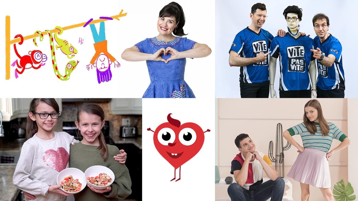 Ari Cui Cui, Mélia et Alys Coutu, Monsieur Favori, Fred, Bob, JS, Alice, Massi Ari Cui Cui, Mélia et Alys Coutu, Monsieur Favori, Fred, Bob, JS, Alice, Massi