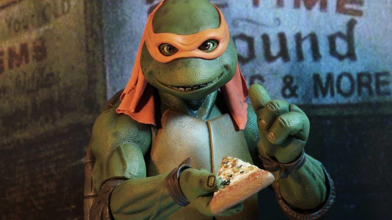 Il mange de la pizza Il mange de la pizza