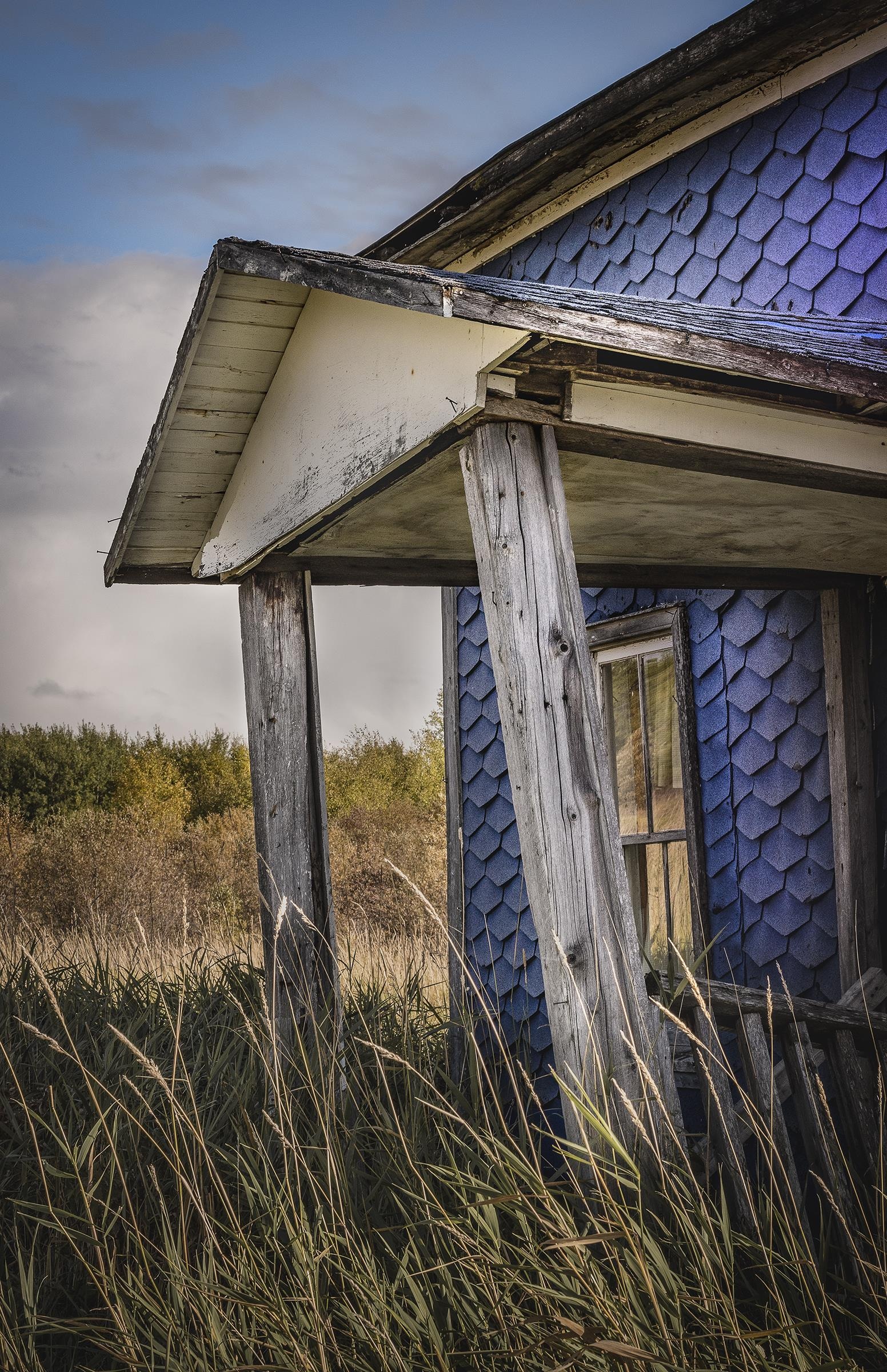 Une vieille maison abandonnée. Une vieille maison abandonnée.