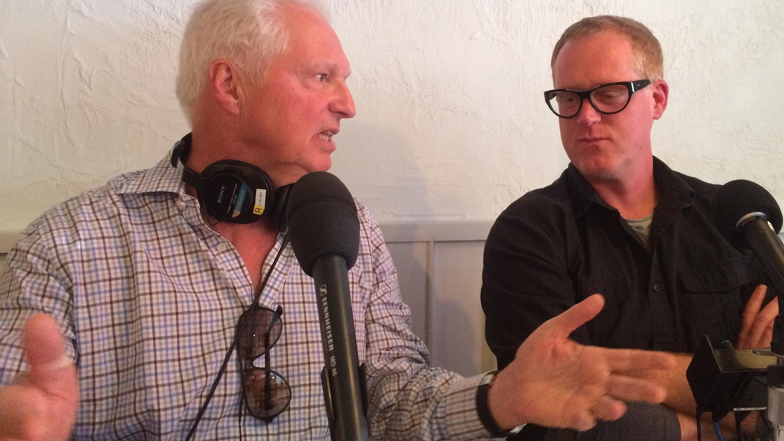 André Desmarais en entrevue à « On n'est pas sorti de l'auberge » avec Marc Séguin André Desmarais en entrevue à « On n'est pas sorti de l'auberge » avec Marc Séguin