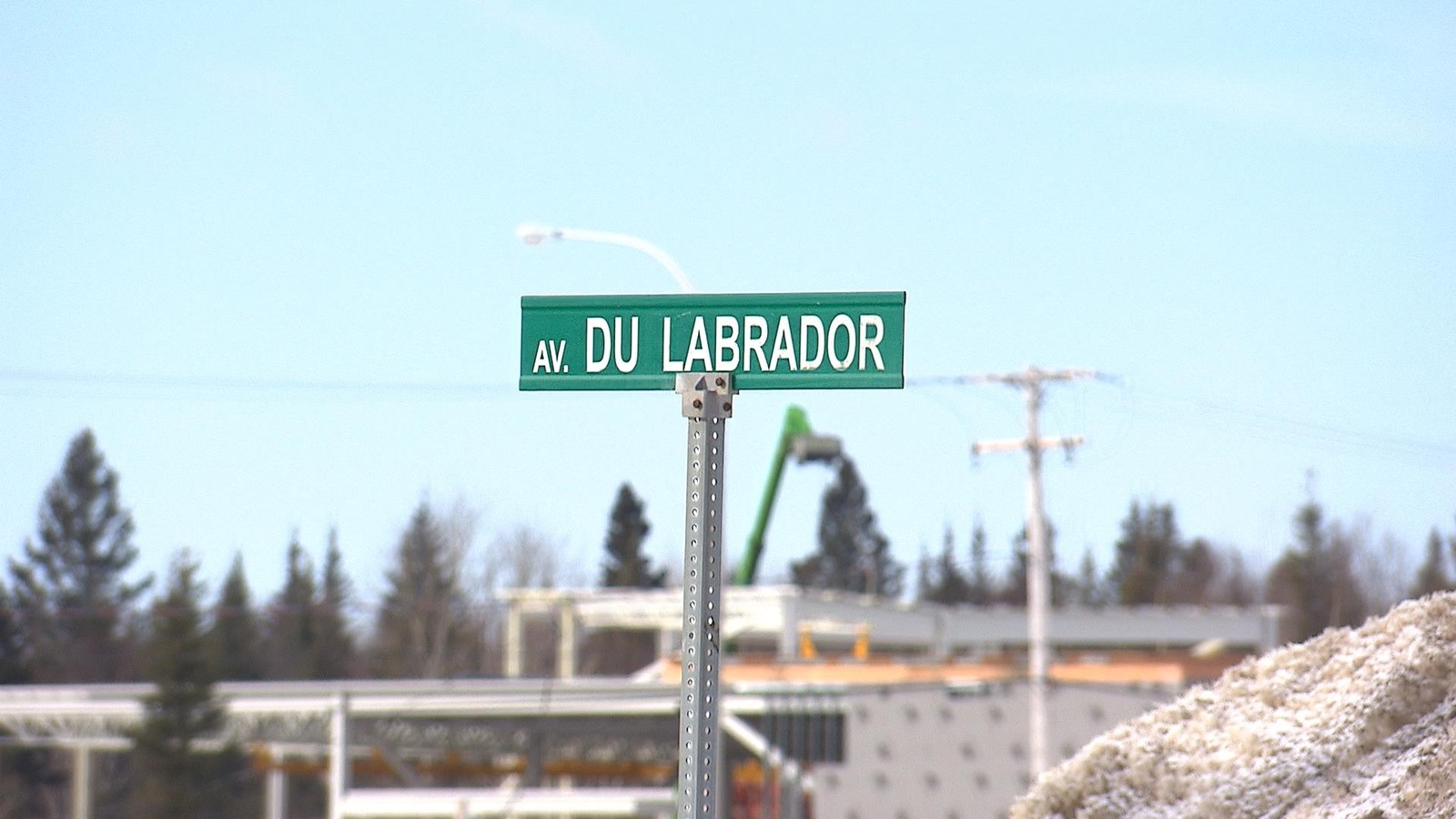L'avenue du Labrador à Baie-Comeau. L'avenue du Labrador à Baie-Comeau.