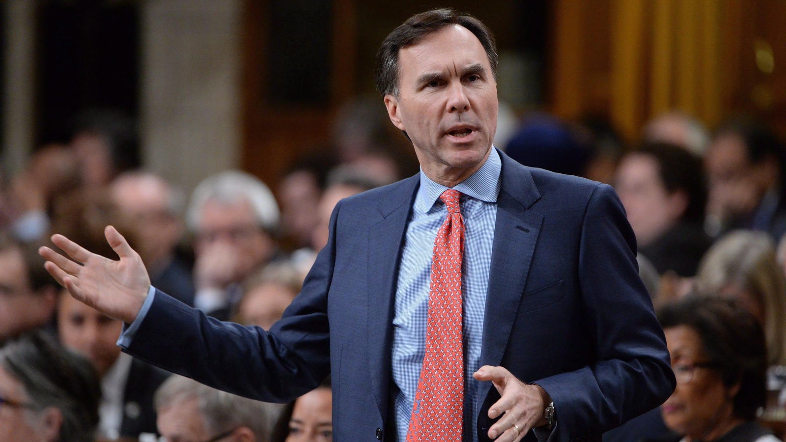 Le ministre des Finances du Canada, Bill Morneau Le ministre des Finances du Canada, Bill Morneau