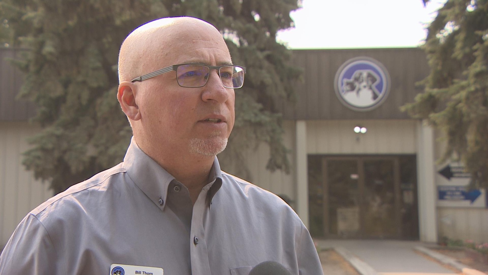 Bill Thorn, le porte-parole de la Humane Society de Regina Bill Thorn, le porte-parole de la Humane Society de Regina