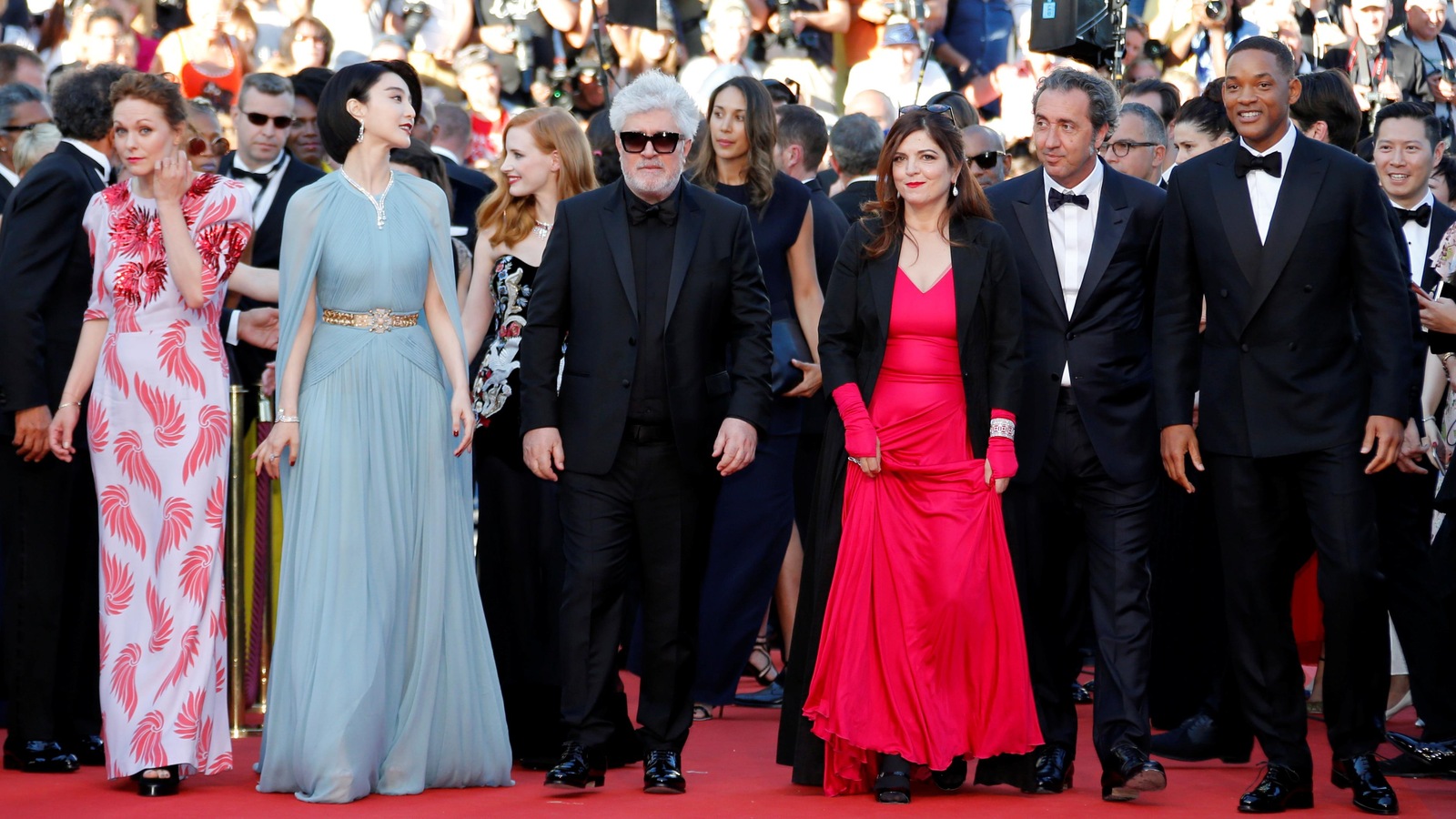 Les membres du jury du 70e Festival de Cannes. Les membres du jury du 70e Festival de Cannes.