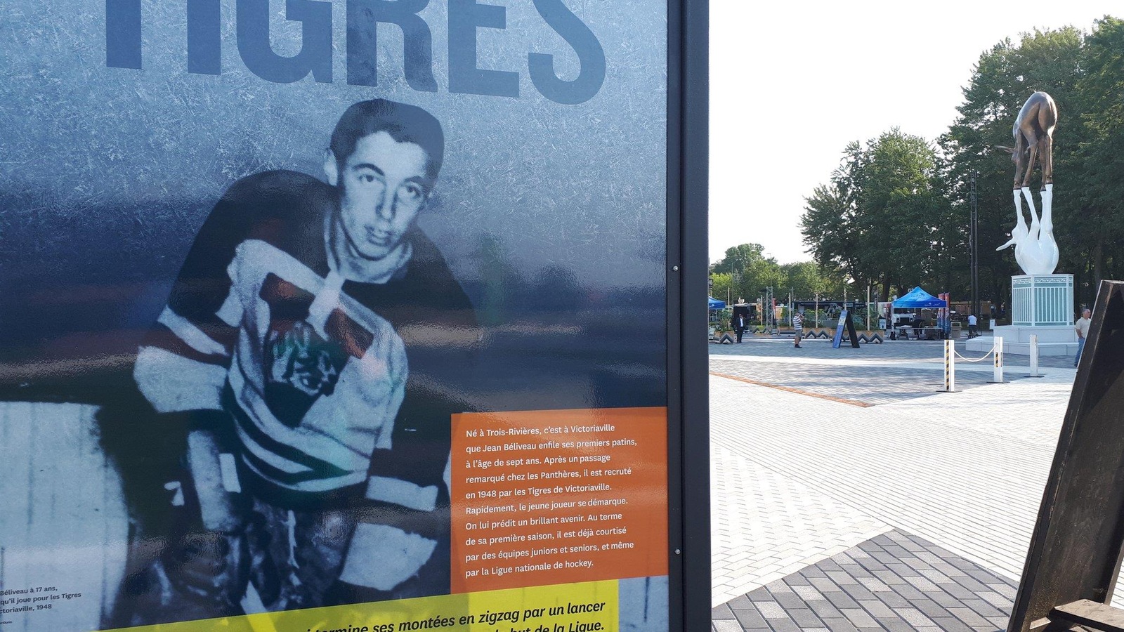 Une affiche de Jean Béliveau Une affiche de Jean Béliveau