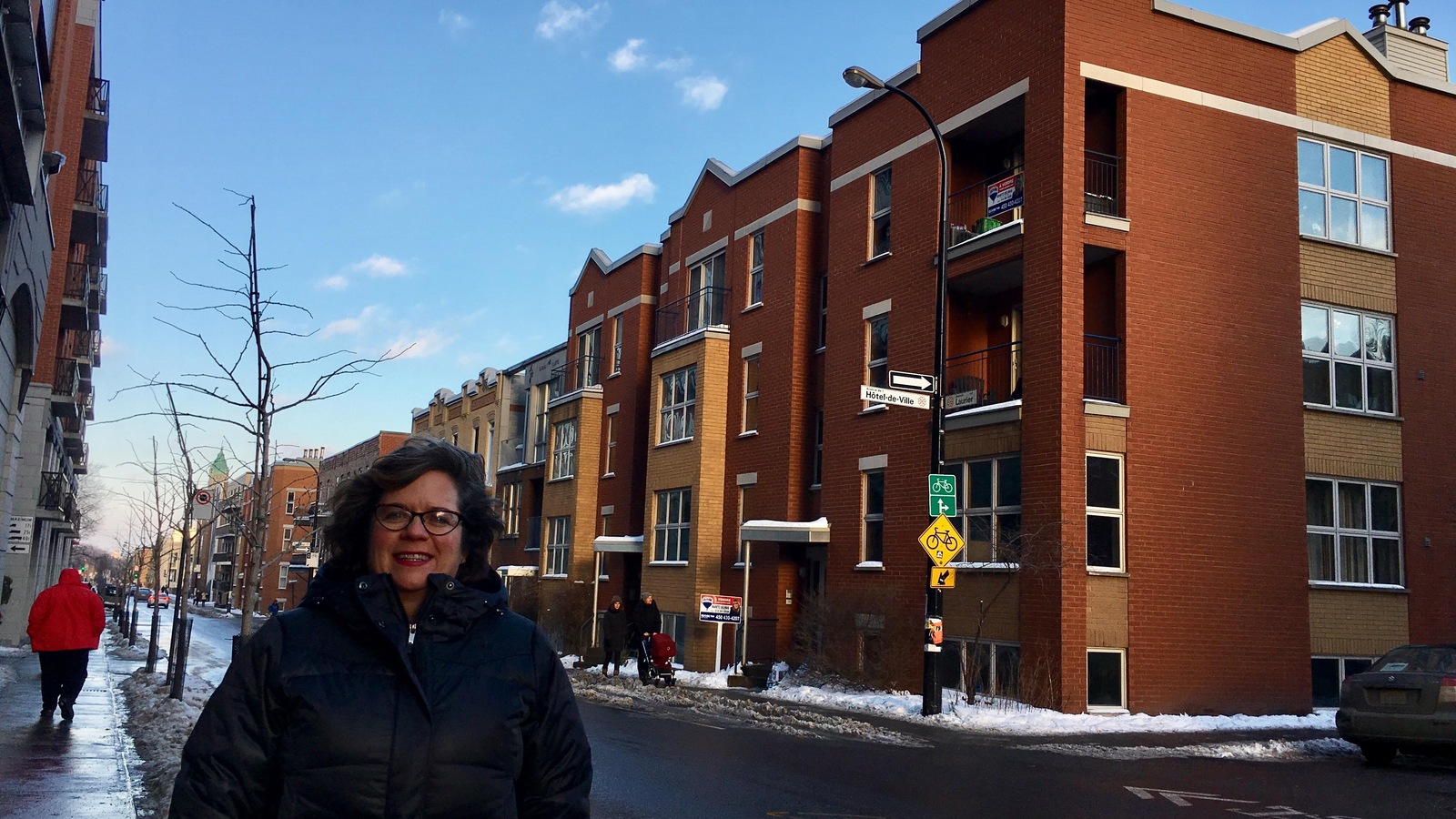 La conseillère d'arrondissement du Plateau Mont-Royal Christine Gosselin La conseillère d'arrondissement du Plateau Mont-Royal Christine Gosselin