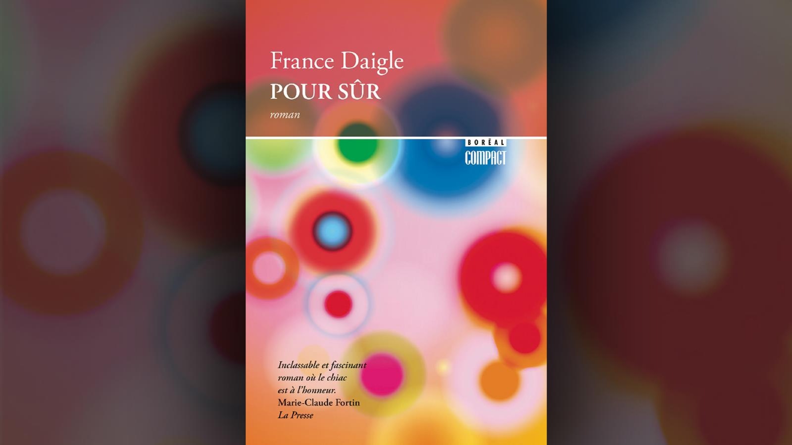 Le livre Pour sûr pour le Combat des livres 2019, 5 livres, 5 combattants et combattantes de partout au Canada, 1 semaine de débats à Plus on est de fous, plus on lit!. Le livre Pour sûr pour le Combat des livres 2019, 5 livres, 5 combattants et combattantes de partout au Canada, 1 semaine de débats à Plus on est de fous, plus on lit!.