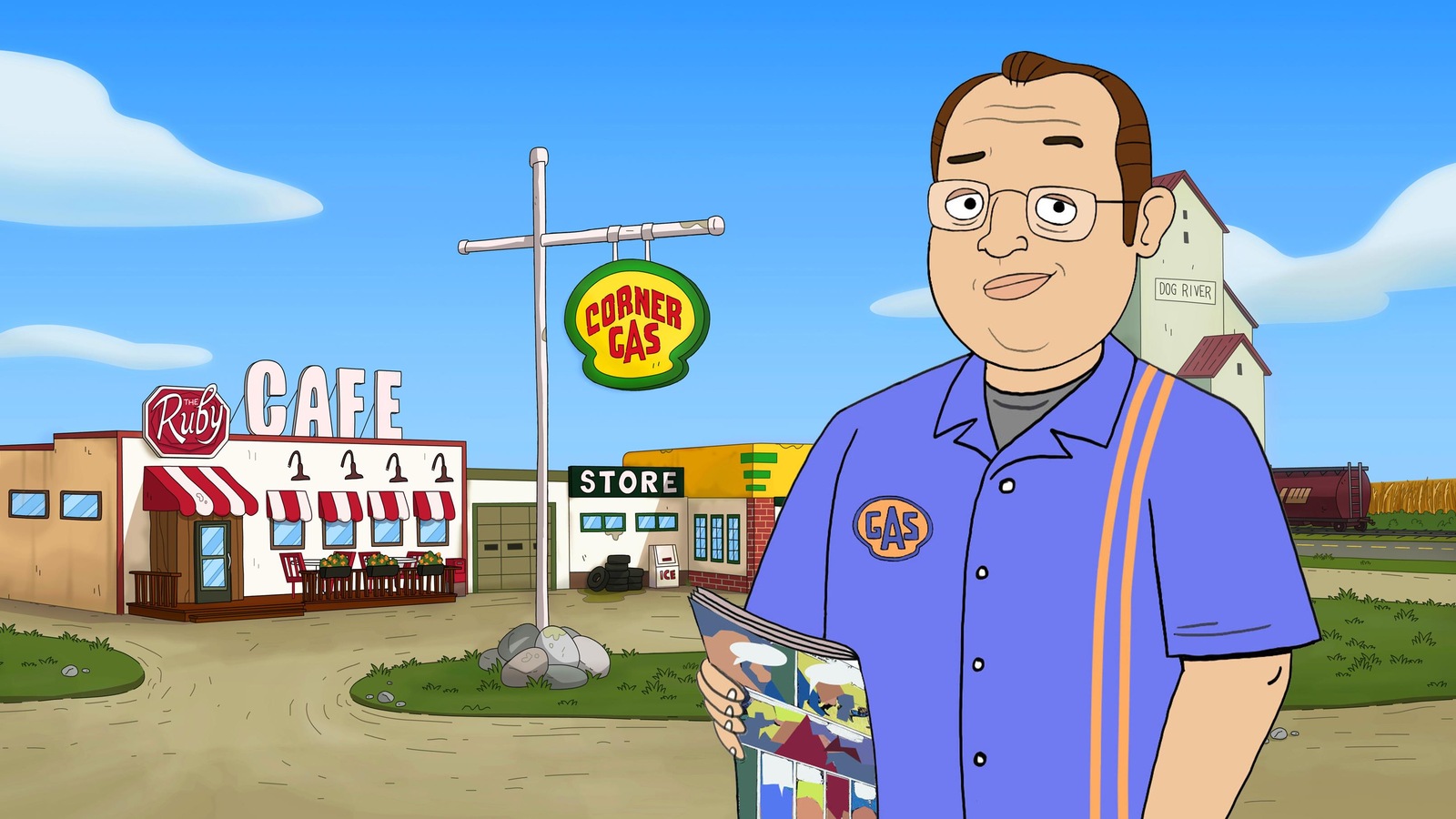 La nouvelle série animée « Corner Gas », qui sortira en 2018 La nouvelle série animée « Corner Gas », qui sortira en 2018