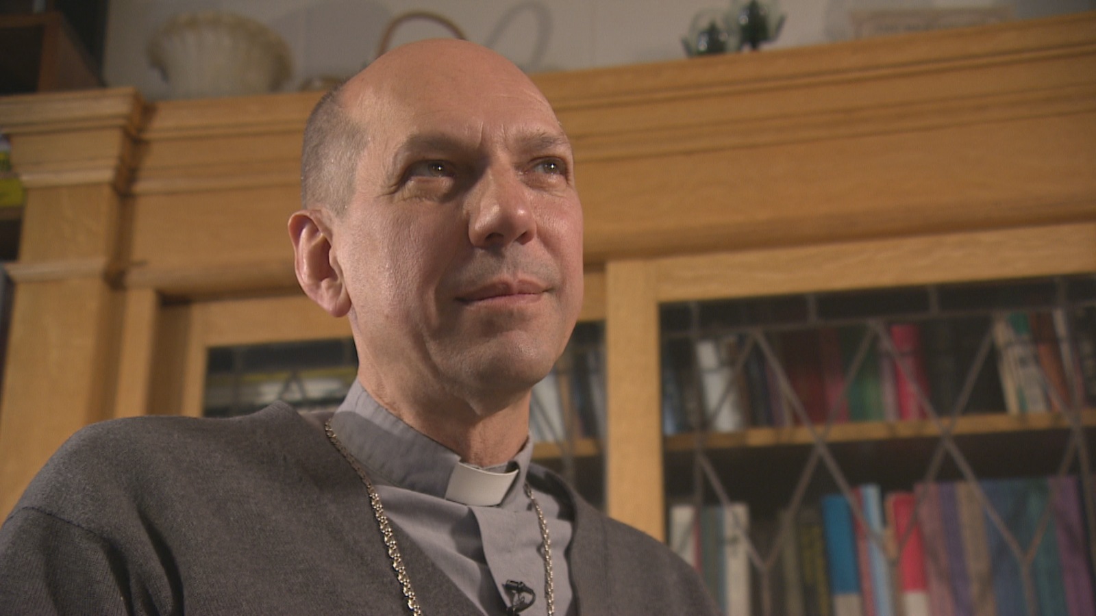 L'archevêque de Regina, monseigneur Donald Bolen L'archevêque de Regina, monseigneur Donald Bolen