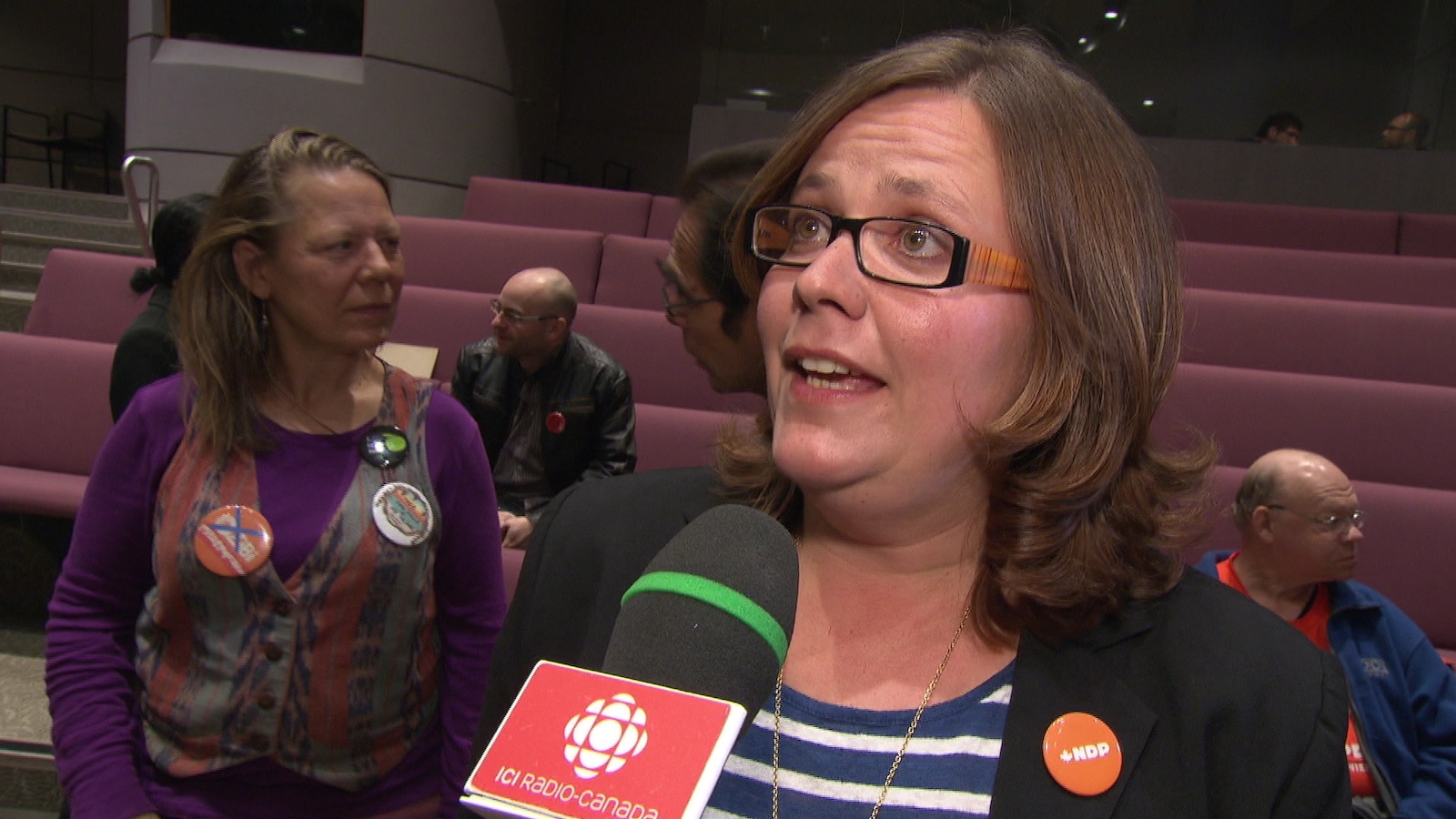 La candidate néo-démocrate dans Ottawa-Vanier Emilie Taman. La candidate néo-démocrate dans Ottawa-Vanier Emilie Taman.