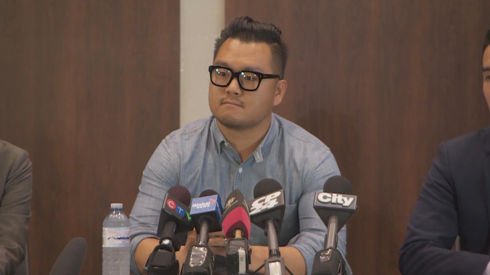 le fils du pasteur Lim en conférence de presse le fils du pasteur Lim en conférence de presse