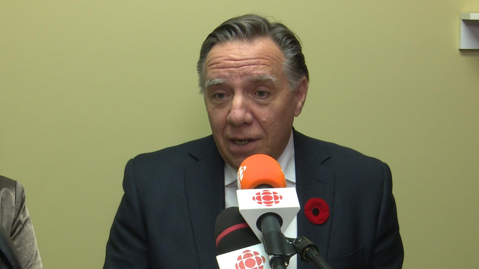 François Legault en entrevue dans nos studios de Val-d'Or. François Legault en entrevue dans nos studios de Val-d'Or.
