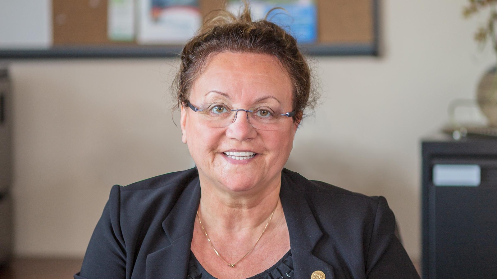 Guylaine Sirois, préfète de la MRC de Témiscouata. Guylaine Sirois, préfète de la MRC de Témiscouata.