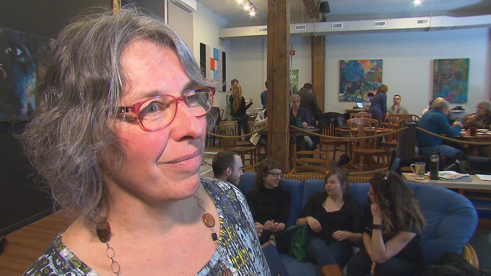 Hélène Pigot, chef du parti municipal Sherbrooke Citoyem Hélène Pigot, chef du parti municipal Sherbrooke Citoyem