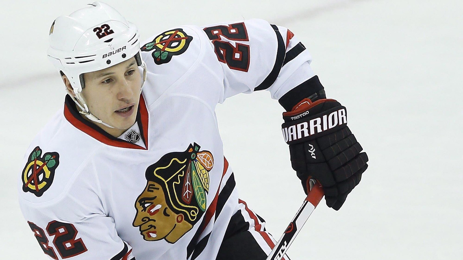 L'attaquant des Blackhawks de Chicago, Jordin Tootoo L'attaquant des Blackhawks de Chicago, Jordin Tootoo