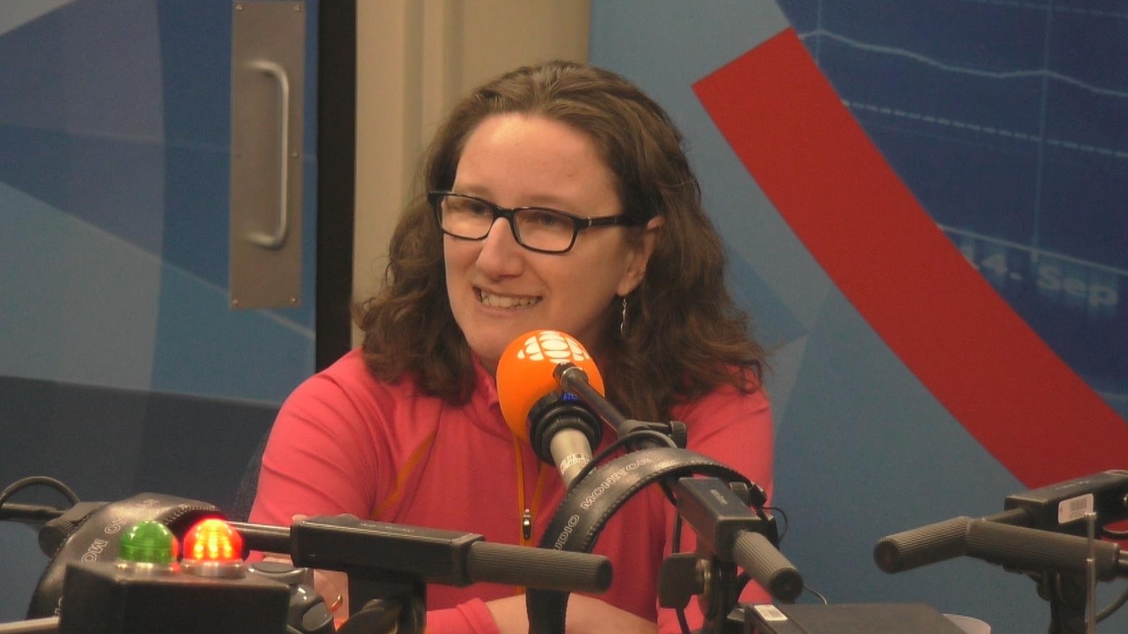 Julie Morin en studio Julie Morin en studio