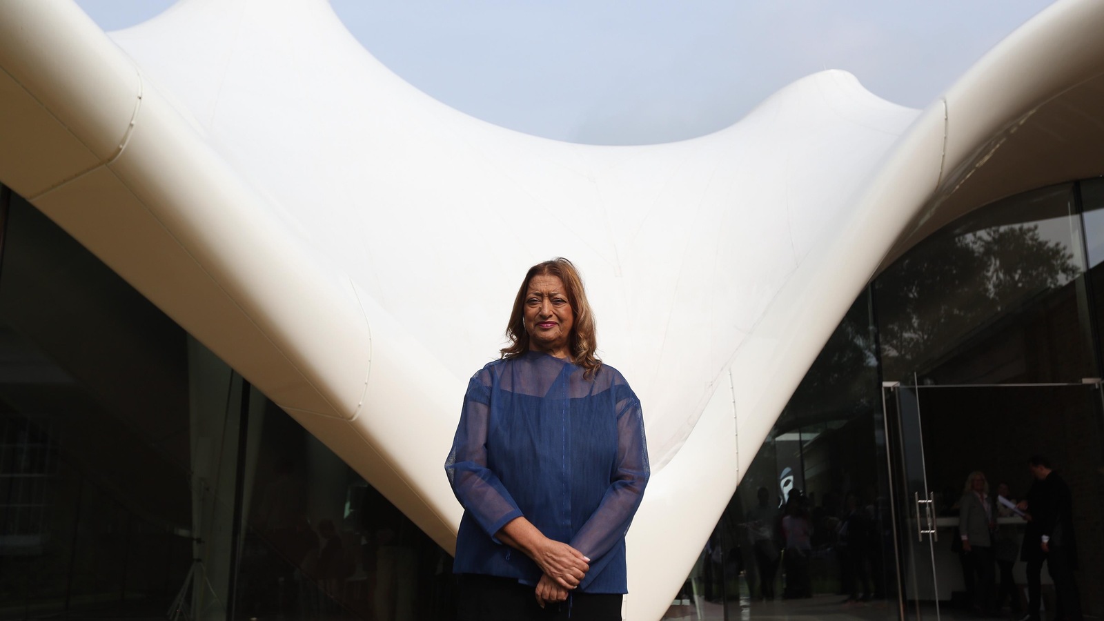 L'architecte d'origine irakienne Zaha Hadid L'architecte d'origine irakienne Zaha Hadid