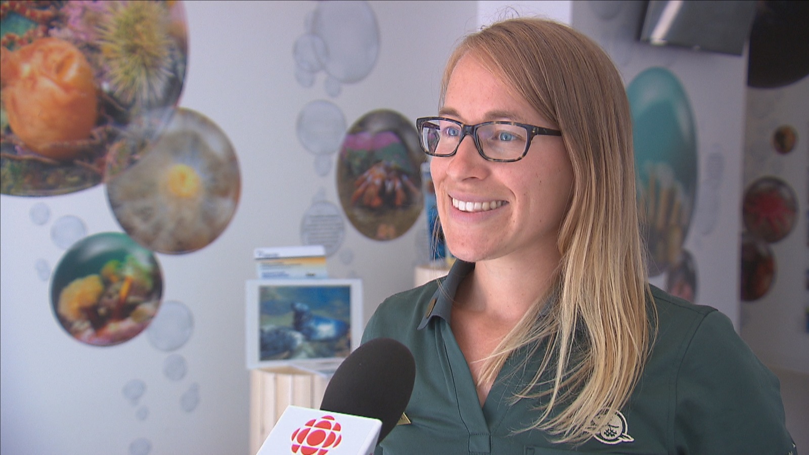 Laurence Pagé, agente aux partenariats et aux communications pour le Parc marin du Saguenay-Saint-Laurent Laurence Pagé, agente aux partenariats et aux communications pour le Parc marin du Saguenay-Saint-Laurent