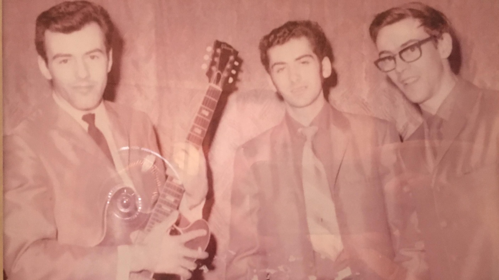 Une photo d'archives montre un groupe de musique dans les années 60. Une photo d'archives montre un groupe de musique dans les années 60.